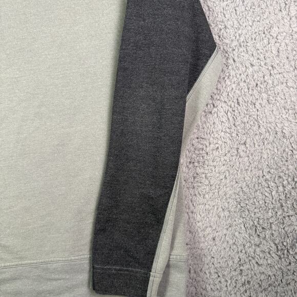 Lululemon Reversible Sweatshirt Mens M Gray Geometric Crewneck Pullover Stretch - Picture 5 of 10